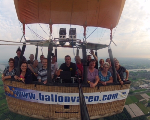 Ballonvaart in Gorinchem met BAS Ballonvaarten